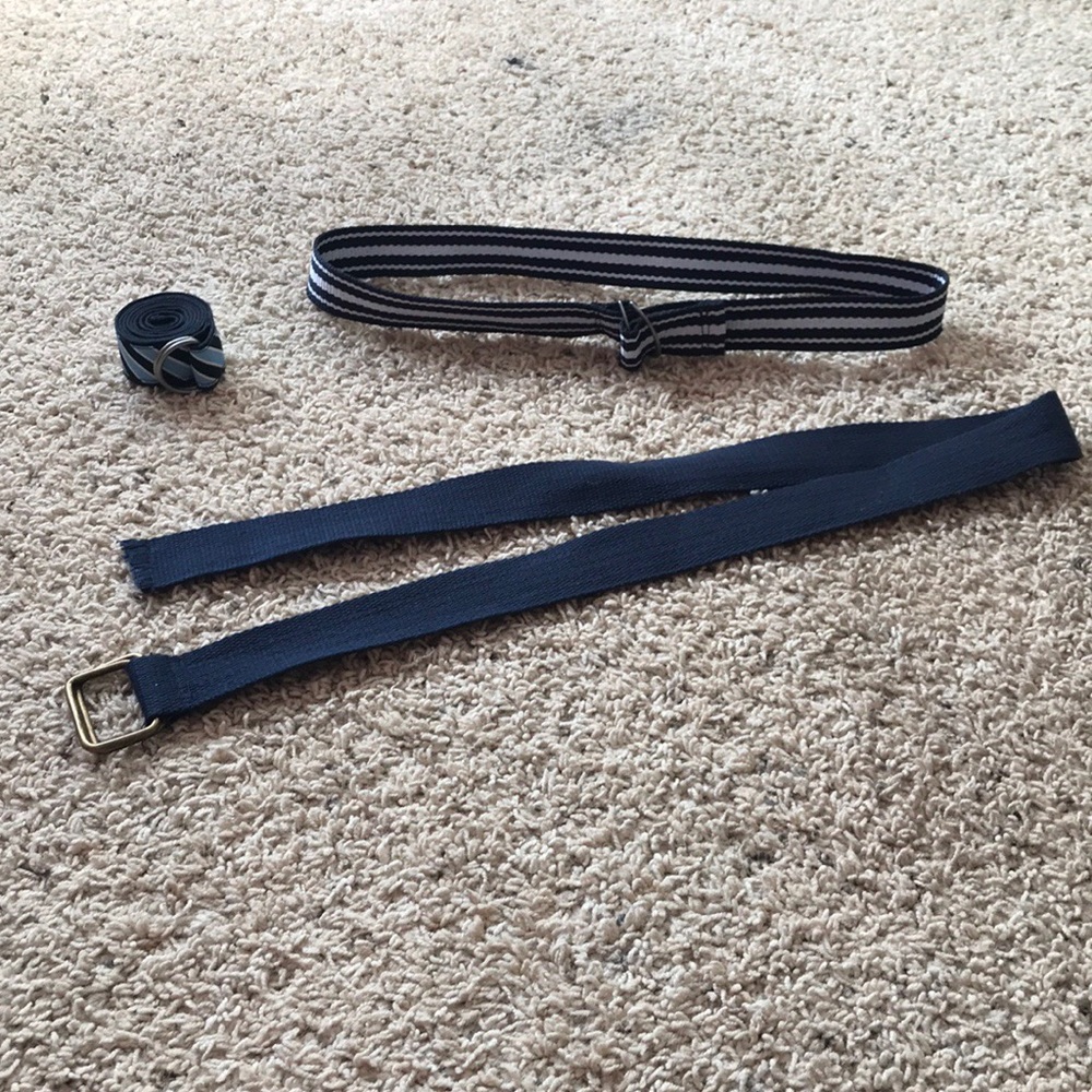 Boys flexible and adjustable belts